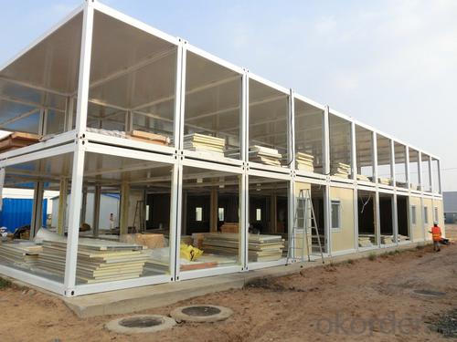 Container House Mining Camp Temporary Buildings Modular House Quick Assembly Shop House System 1