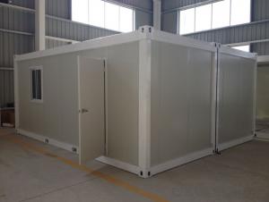 Container House 20ft Standard Size Flat Pack EPS Containers 50mm Thickness