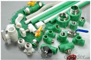 Plastic Pipe-PPR Pipe Fittings (green)