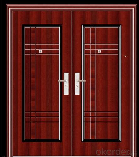 Iron Security Metal Door with Top Quality System 1