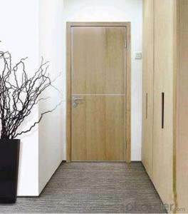High-quality pvc coated mdf wooden interior door use for hotel System 1
