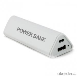 Prism Shape Power Bank/ Portable Charger/ Mobile Power Bank
