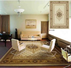 PP Woven Jacquard Rugs , Area Carpet and Rugs