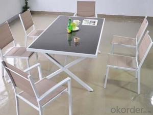 Outdoor Dinner Table and Chair