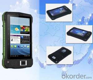 Industrail Rugged Android Tablet PC with Fingerprint Reader RFID QR Code System 1