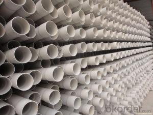PVC Pressure Pipe Plastic Building Materials on Sale