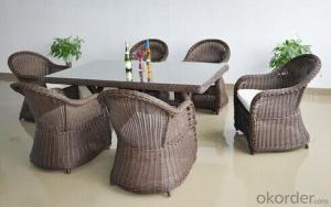 Synthetic Wicker Dining Set