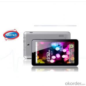 Quad Core Android Tablet PC 7inch 3G and Wifi