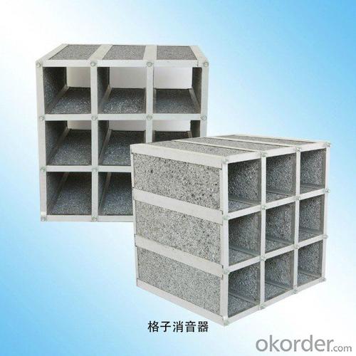 Aluminum Foam for Lattice Silencer System 1