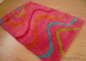 Warn and Fashion Hand Made Shaggy Decorative Carpet System 1