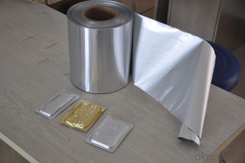 Medical PTFE Coated Aluminum Foil Tropical Blister Foil System 1