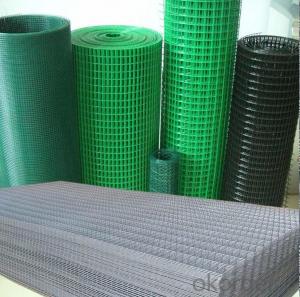 PVC Coated Welded Wire Mesh with Customised Size and Colours System 1