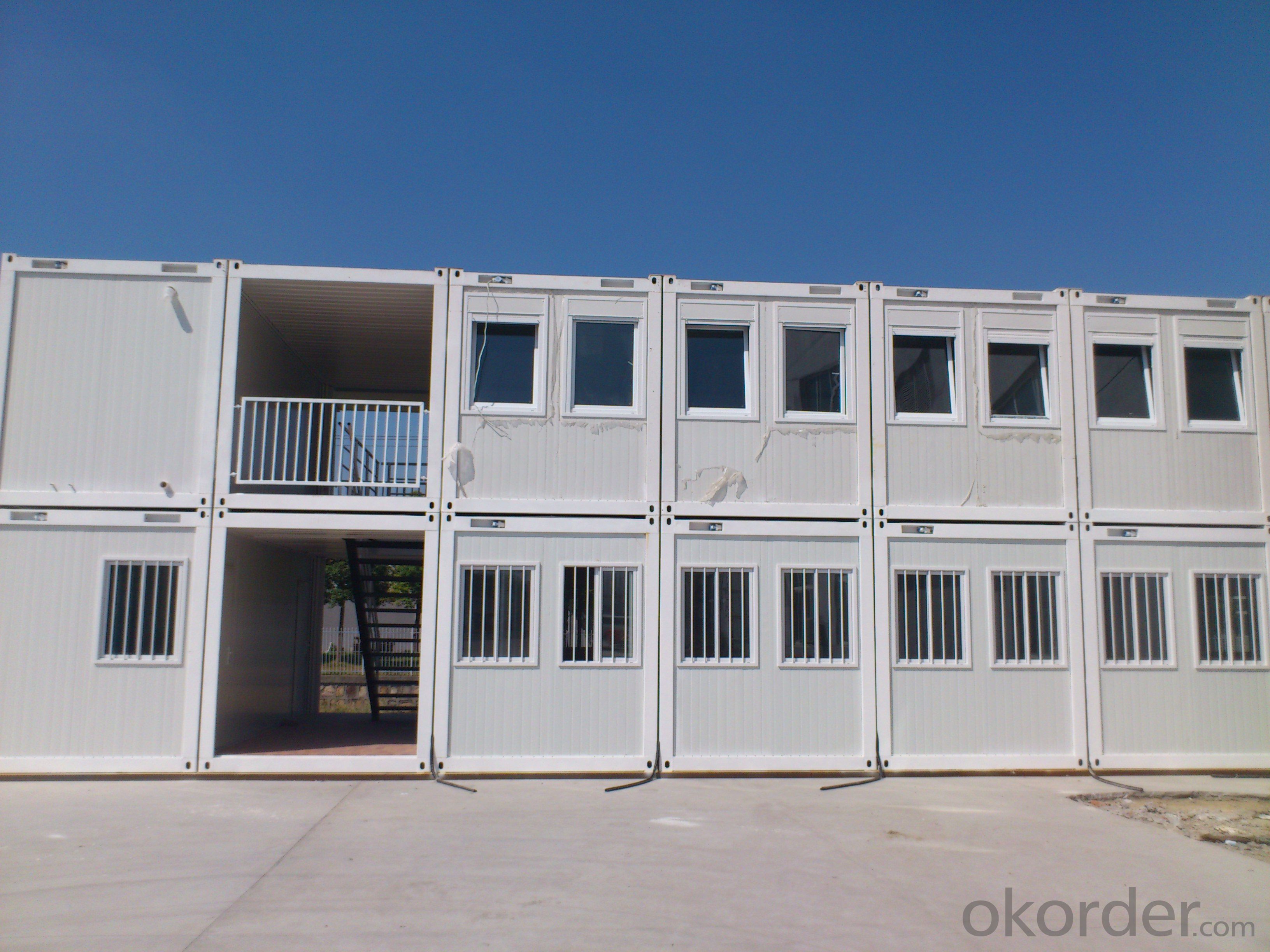 Multi-Storey Sandwich Panel Prefabricated Container Movable House