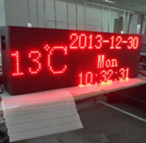P10 Red Color Outdoor LED Scrolling Message Sign CMAX-M5 System 1