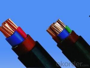 Plastic insulated and sheathed control cable