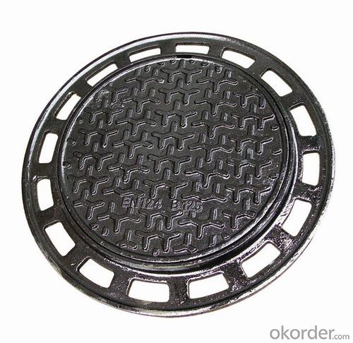 Manhole Cover  Ductile Iron EN124 from China System 1