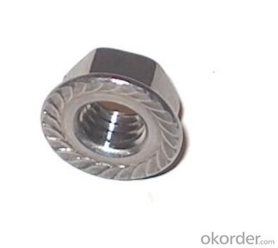 Hexagon Nut with Flange   DIN6923
