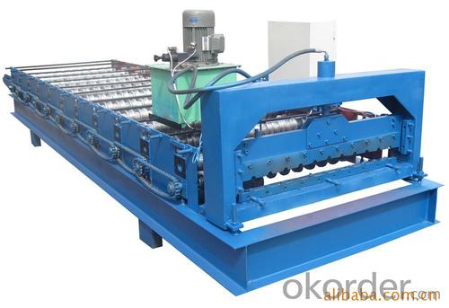 HOT Color Stone Coated Steel Roof Machine, Stone Coated Metal Eoof Tile Machine System 1