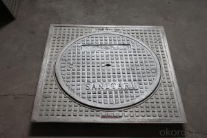 Manhole Covers EN124 Ductile Iron Square System 1