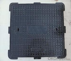 Manhole Cover Cast Iron EN 124 D400 Square Made in China System 1