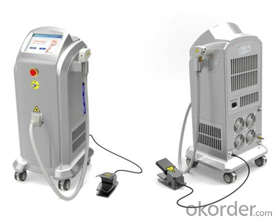 Diode laser hair removal machine for hair removal permanent  TUV medical CE approved System 1