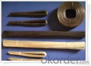 Manufacture of cut black annealed tie wire