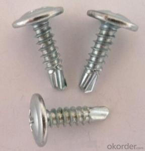Phil Recessed Shallow Flange Head Self-Drilling Tapping Screws DIN7504