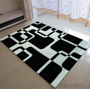 Modern design acrylic hand made carpet System 1