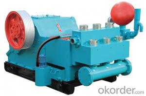 NB-130 Mud Pump is horizontal triplex single acting piston pump which is suitable to oil