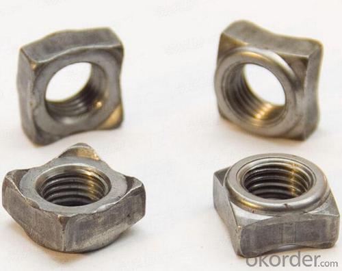 Square Weld Nuts DIN928 System 1