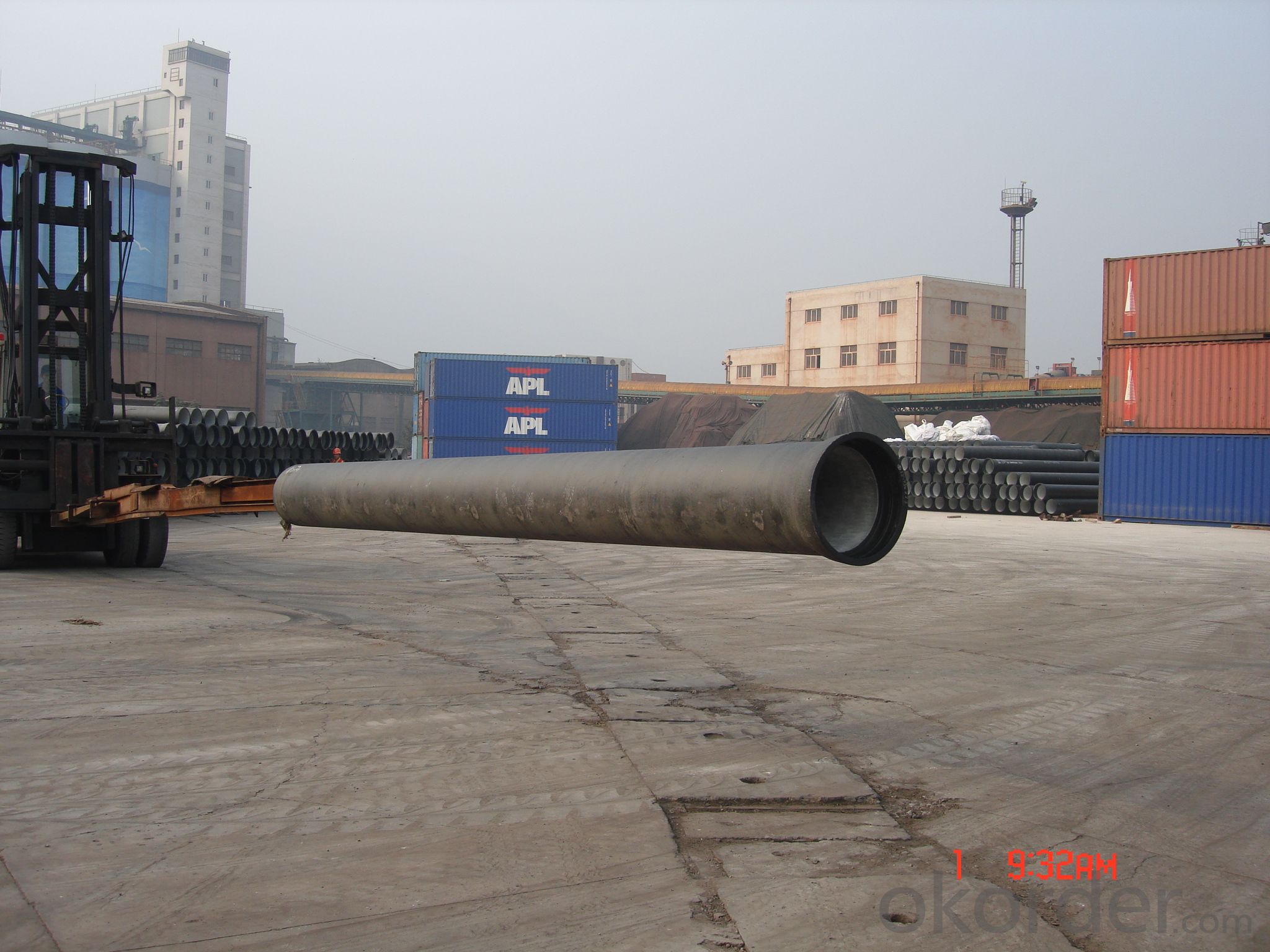 DUCTILE IRON PIPE C Class DN 600