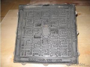 Manhole Cover with Squar Net Base on Sale