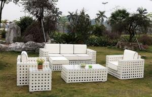 White Wicker Furniture Garden Chair