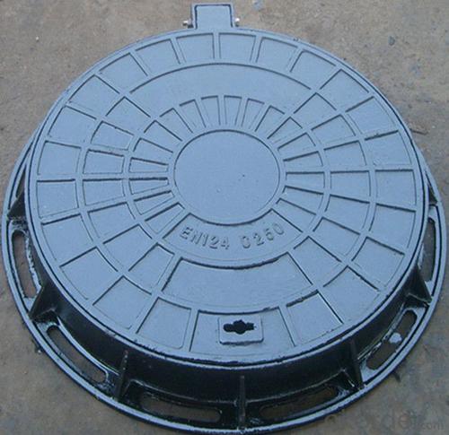 Manhole Cover Epoxy Coating Ductile Iron EN124 D400 System 1