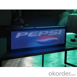 P7.62 Semi-outdoor LED Message Sign With Editable Remote Controller CMAX-M3 System 1