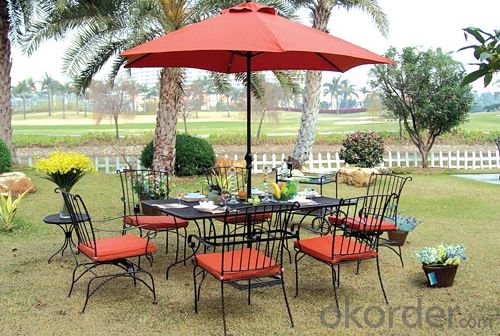 Aluminum Metal Outdoor Furniture Set System 1