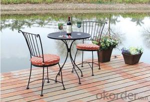 Aluminum Frame Outdoor Garden Table Chair Set