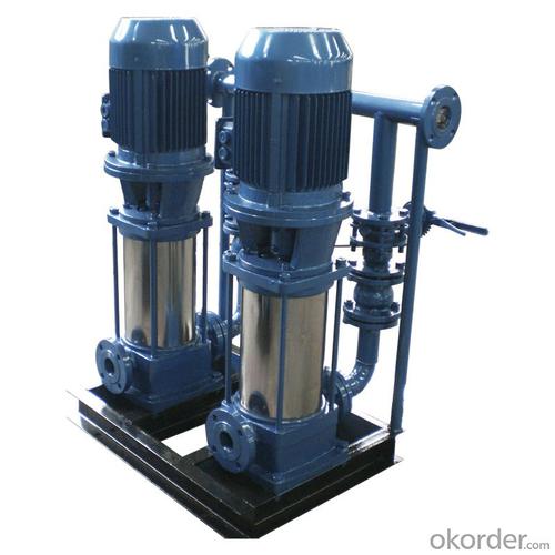 SBW Vertical Multistage Boost Pump System System 1