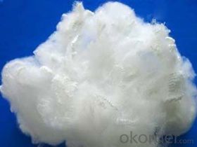Recycled Polyester Staple Fiber as Spinning Material