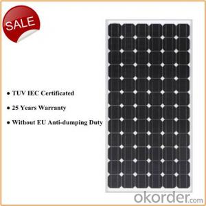 Mono 305W PV Solar Panel with Certification TUV System 1