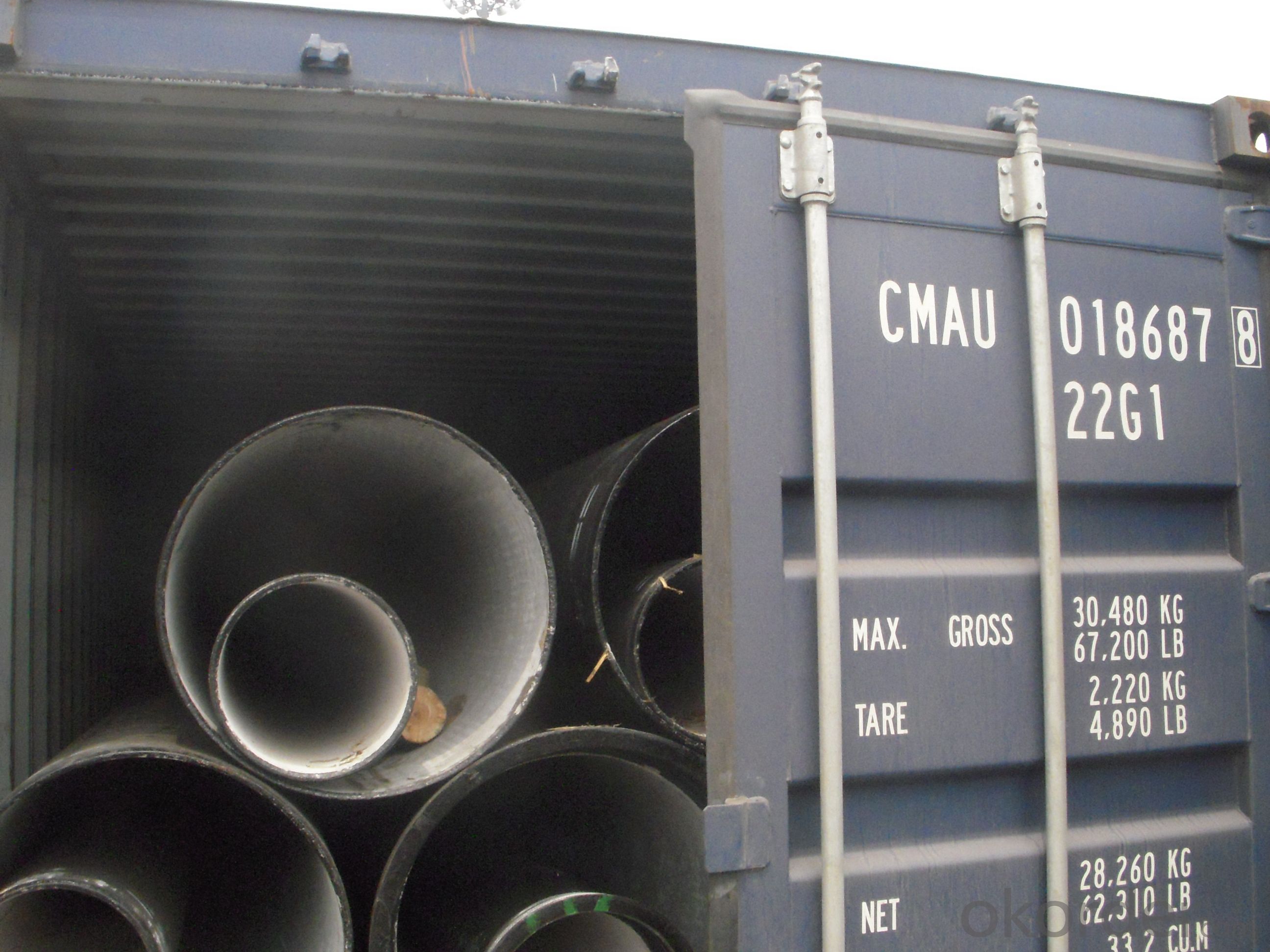 DUCTILE IRON PIPES K8 DN800