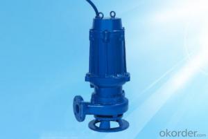 Sewage Submersible Dewatering Centrifugal Pump WQ Series System 1