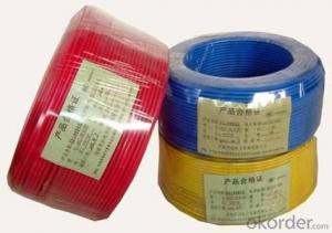 solid copper conductor PVC electrical cables wire