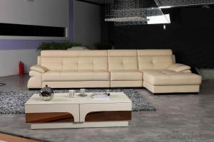 Leather sofa model-17