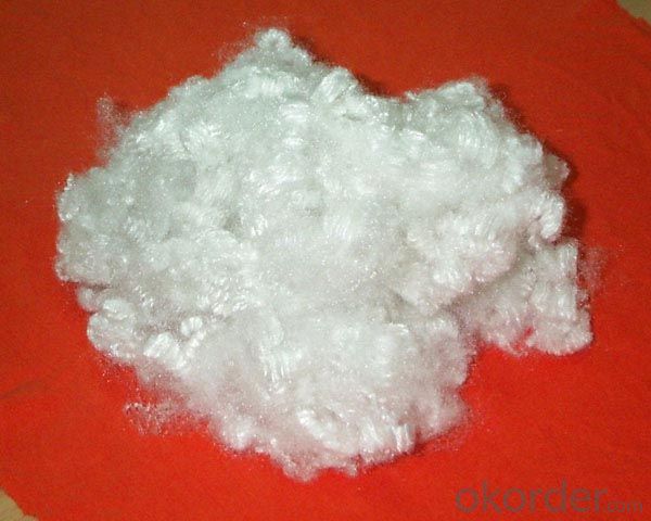 Recycled Polyester Staple Fiber as Spinning Material