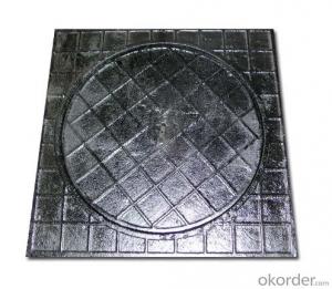 Manhole Cover with Square Base Made in China