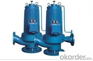 GP-pipeline Canned Motor Pump for Hot or Cold Water Recirculating