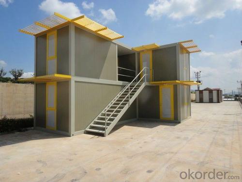 High quality decorated movable container house System 1