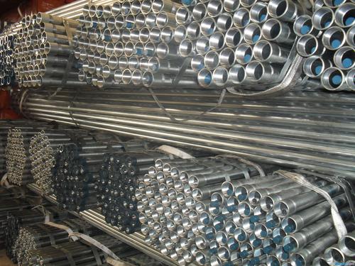 Rectangular Galvanized Steel Pipes Threaded on Both Ends System 1