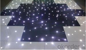 You will like it ! Led white twinkling dance floor